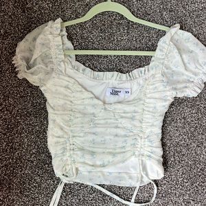 Tiger Mist Floral Top